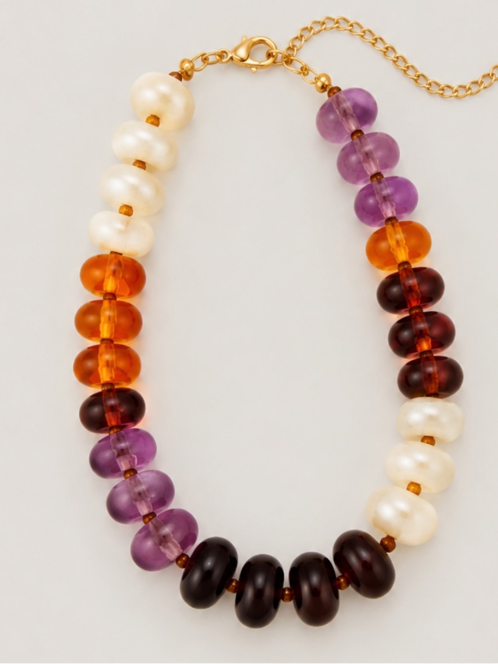 New! Mixed Beaded Dopamine Necklace NWOT